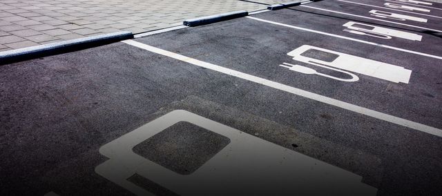 Parkplätze für Elektroautos