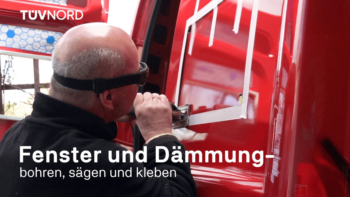 Kastenwagen‑Ausbau Teil 3 – Einbau von Dachfenstern, Verlegung von Leerrohren und Fensterinstallation