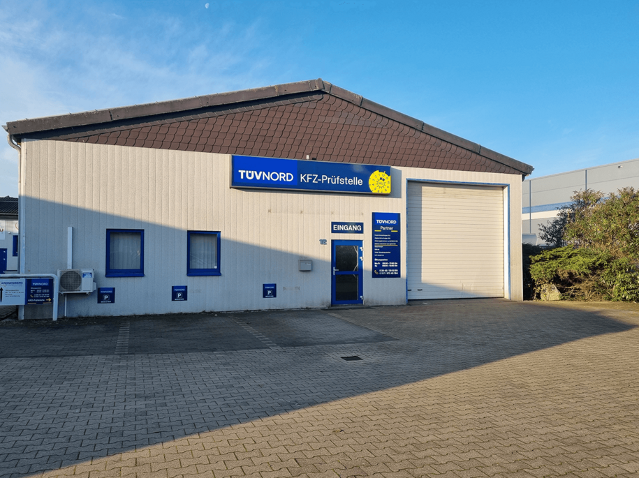 Außenansicht TÜV NORD Station Kamp-Lintfort Rossenray