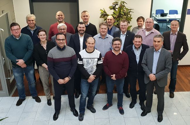 The participants of the TISAX training in Essen