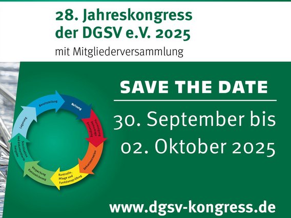 Logo des DGSV-Kongresses 2025