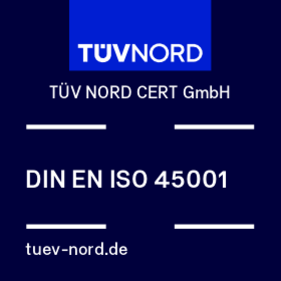 Prüfzeichen DIN EN ISO 45001