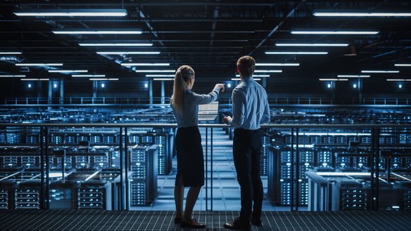 Blick ins Rechenzentrum – Planung digitaler Infrastruktur