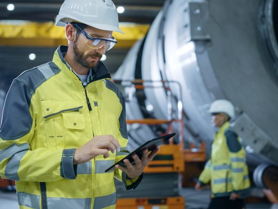 Kontrolle beim Rückbau technischer Anlagen