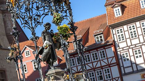 The Gänseliesel Fountain