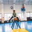 TÜV NORD-Gebäude-Check Kinder beim Sport in der Turnhalle