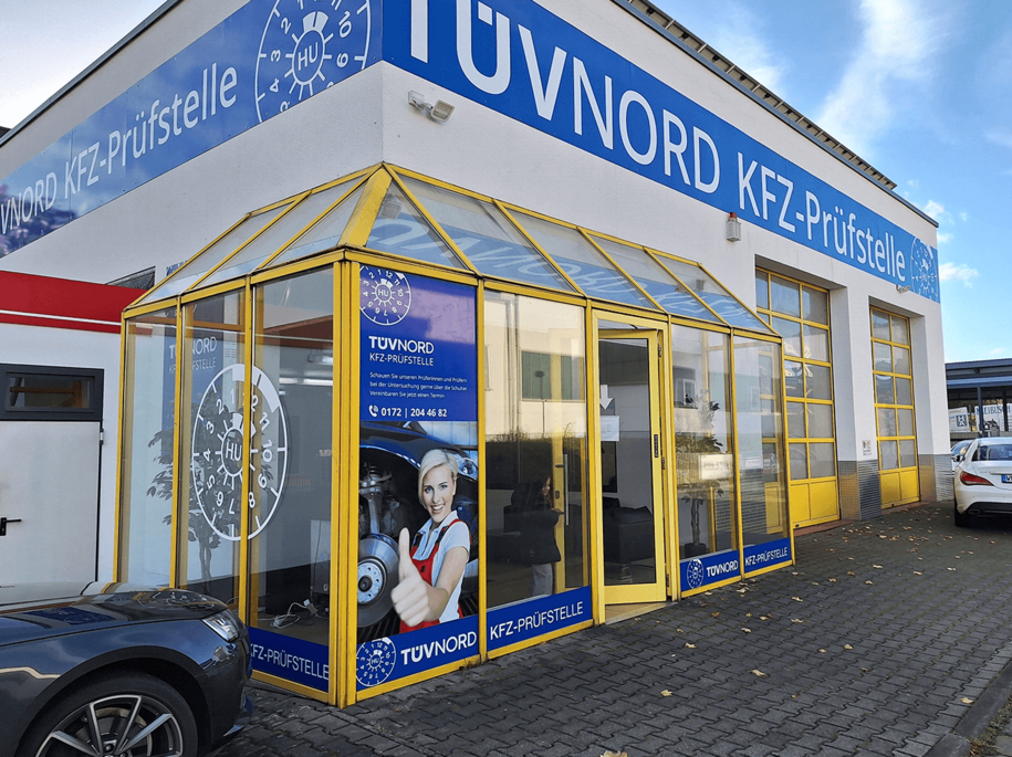 Außenansicht der TÜV NORD Station Westerwald