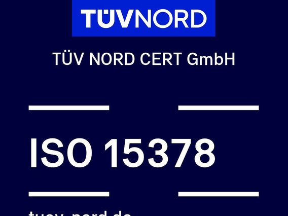 ISO 15378 Prüfzeichen