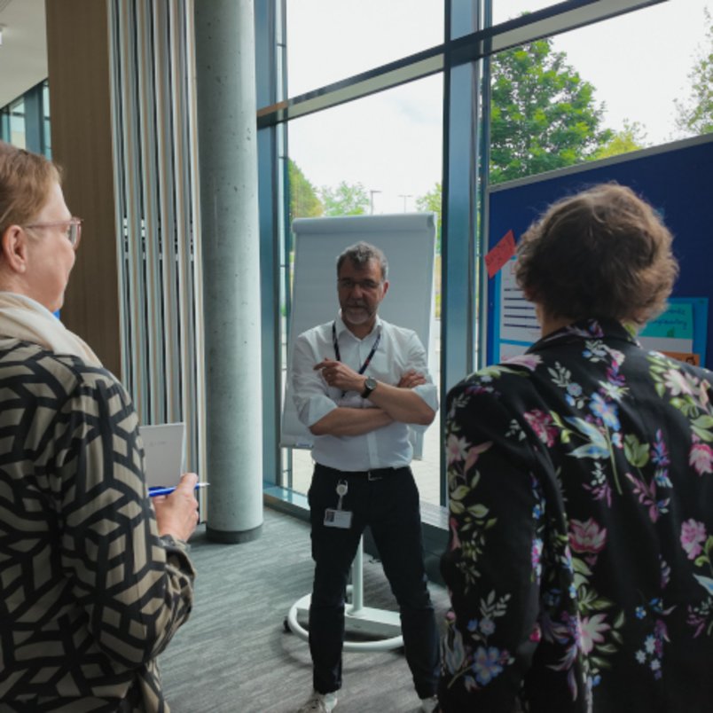 The World Café format was used at the TÜV NORD event. The World Café format was used at the TÜV NORD event.