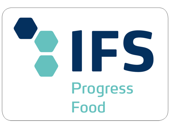 IFS Progress Food Logo – Zertifizierung für Lebensmittelsicherheit und kontinuierliche Verbesserung