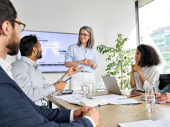 Development-Center mit praxisnaher Gruppenübung zur Potenzialanalyse und Führungskräfteentwicklung.