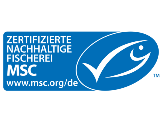 MSC logo – Certified sustainable fishing with environmental and origin label