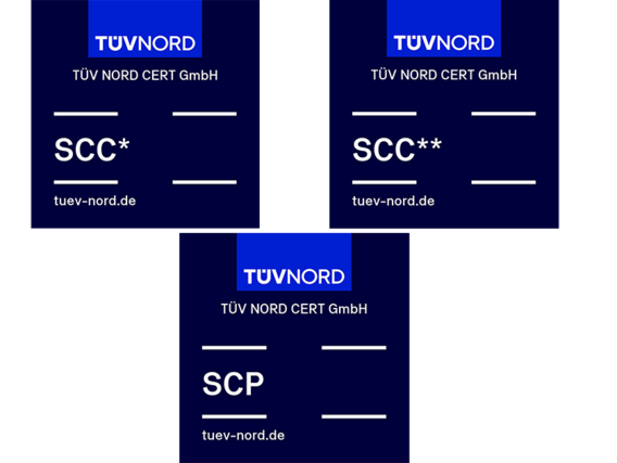 Conformity Mark SCC and SCP