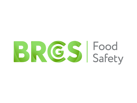 BRCGS Food Safety Logo – international anerkannter Standard für Lebensmittelsicherheit, Qualität und gesetzliche Konformität.