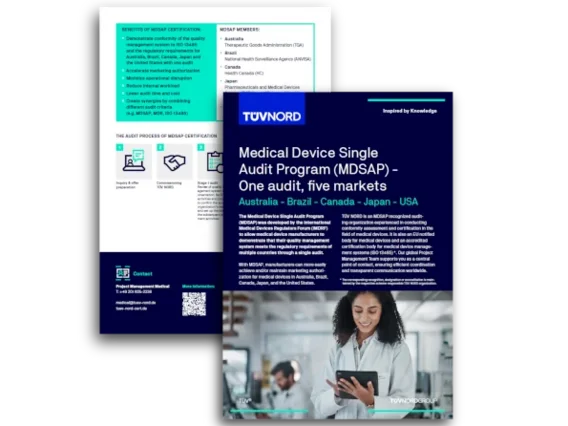Flyer Mockup - Medical Device Single Audit Program (MDSAP) Flyer Mockup - Medical Device Single Audit Program (MDSAP)