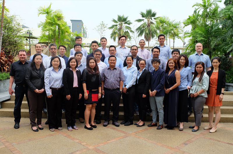 The participants of the TISAX training in Bangkok