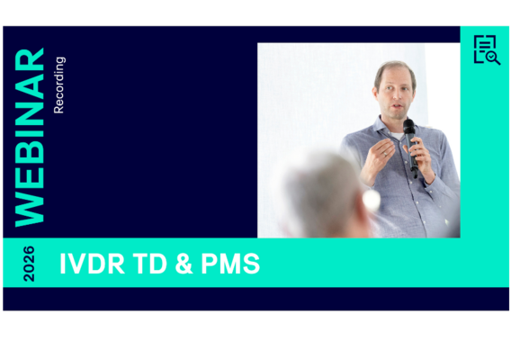 Thumbnail: Webinar IVDR Technische Dokumentation & Post-Market Surveillance (PMS)