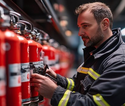 Brandschutz durch Feuerlöschtraining