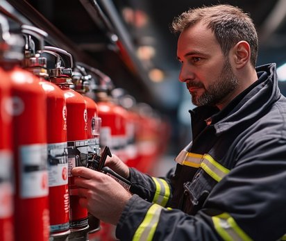 Brandschutz durch Feuerlöschtraining