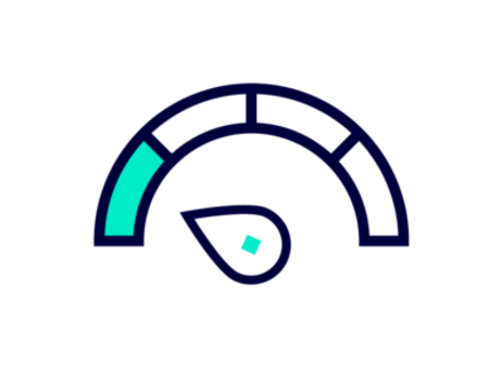 Tachometer mit niedrigem Wert