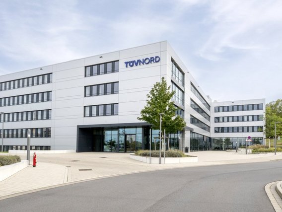 View of the TÜV NORD Campus in Essen Germany