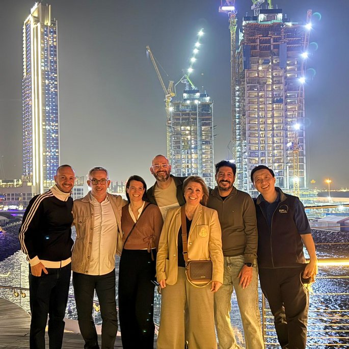 The TÜV NORD team during their visit to Dubai
