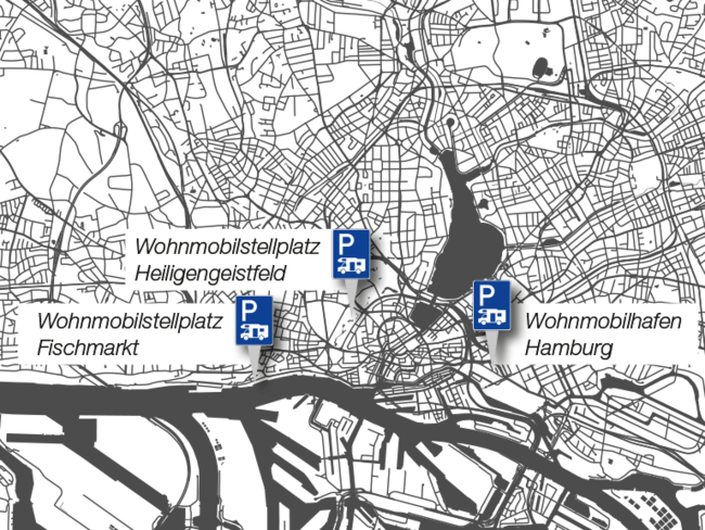 Wohnmobil-Tour Hamburg Stellplatzempfehlung von TÜV NORD TÜV NORD Wohnmobil-Tour Hamburg Stellplatz-Empfehlung