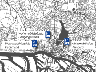Wohnmobil-Tour Hamburg Stellplatzempfehlung von TÜV NORD TÜV NORD Wohnmobil-Tour Hamburg Stellplatz-Empfehlung