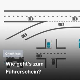 Checkliste – Wie geht’s zum Führerschein?