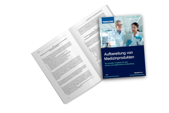 Booklet Mock-up: Aufbereitung von Medizinprodukten Booklet Mock-up: Aufbereitung von Medizinprodukten