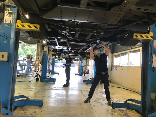 TÜV Leistungen Bus prüfen lassen bei Produktion TÜV-Prüfungen an Bussen noch während der Herstellung