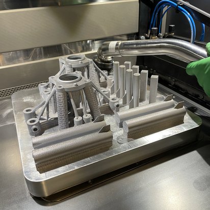 Bauteil im 3D Drucker