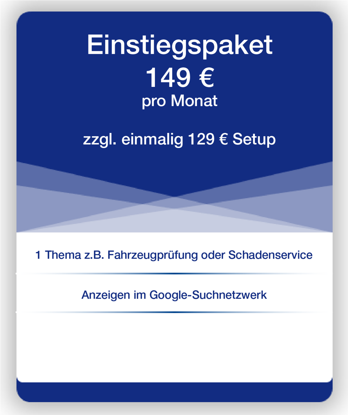 Einstiegspaket für Google Adwords Google AdWords Einsteiger-Paket