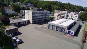 Das Geländer von oben