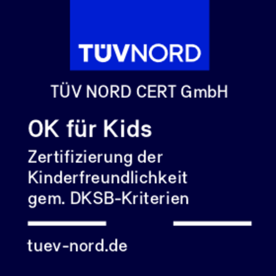Prüfzeichen OK für Kids