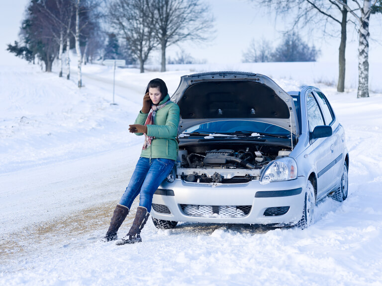Batterie leer im Winter
