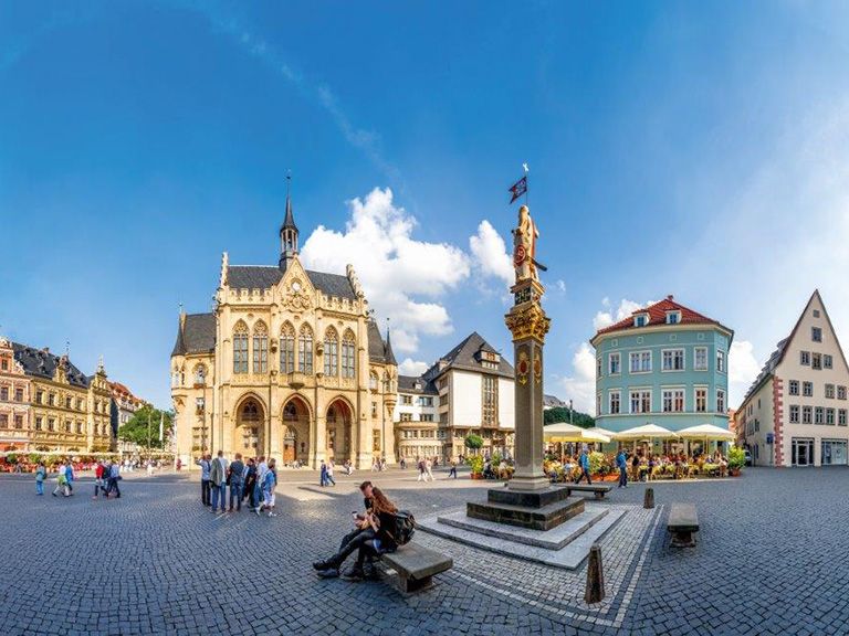 Erfurter Rathaus am Fischmarkt