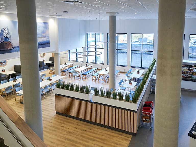 Das Betriebsrestaurant in Hamburg
